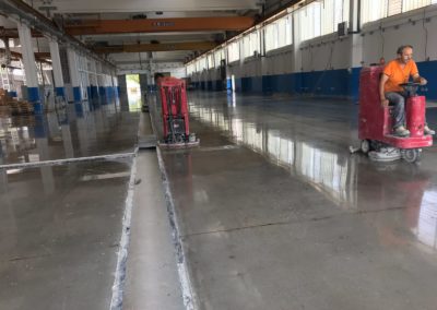 lucidatura pavimento cemento
